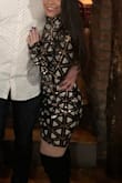 I wore this dress for NYE and received a lot of compliments. It was a bit too long on me but that isn't unusual considering my height. There isn't any stretch to the dress and a few sequins fell off when putting on/removing. - Ilana H.