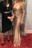 The only issue you will have is your whole house or car will be full with sequins. If that doesn't bother you, it's a good dress for a good price ... I wish it would be a little better quality.... I wouldn't mind paying more to have top  quality... - Eva S.