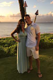 This dress is beautiful and worked as a great bridesmaid dress - even more perfect for a beach wedding! You can tie it so many different ways that it can compliment a lot of different body shapes. I am sure I will be able to use out for vacations and summer nights out. When it arrived, I was a bit concerned about the weight and the fact that it was all wrinkled, but a steam iron did the trick. It is a long dress, so at 5' 3" I wore it with my tallest wedge heels and, being she is tall, my niece wore it with flats. I wore a low strapless bra being I have a heavier chest. My niece got away with adhesive cups. The color in the Lulus model photo is true to color, it may just be a tad lighter (one of the photos I'm sharing was enhanced which is why it looks powder blue and in the other the lighting is a little dark). - Robyn R.