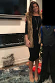 Chose to wear this with a vest for a little extra warmth at Christmas. I received many compliments. - April G.