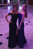 It was a tiny bit tight, but I felt glamorous all night and got many compliments! - Casey H.