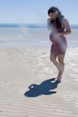 I wore this dress for my maternity shoot and love it. The color is just what I was looking for, the fabric is soft, and the dress has plenty of stretch to it! - Jennifer H.