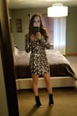 Love. Love. Love this dress. Wore it for a New Years party and received compliments all night long! Fits true to size and was not itchy at all. Love the gold zipper in the back. I would definitely recommend this dress!! - Laura S.