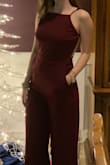I wore this jumpsuit for New Year's Eve and everyone complimented on it, both guys and girls!! Looks and fits exactly like the picture! Absolutely love it! - Regan P.
