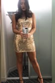 Dress was good quality for the price. Came with extra beads and sequins. A few sequins did fall off after only trying it on, but nothing noticeable. Was a little shorter than expected, but overall a very good buy! - Erin L.