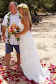 I ABSOLUTELY fell in love with this dress!!! It's on the heavier side with all the lace, but it was perfect for our beach wedding. It's made very well and the quality is excellent. It was easy to pack with no steaming needed! The fabric  was very forgiving, so I think I would have been ok with a smaller size. I also criss-crossed the straps in the back for more support. I bought this dress so I could wear again for another occasion! Over the moon for my 1st purchase with Lulus!!! - Jeannette S.