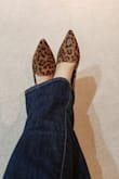 Absolutely love these shoes! Wore them with some jeans and they were comfortable all night long. I did go up a size, but may have gotten away with a half size bigger. With the pointed toe, I didn't want them too tight. - Holly S.