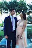 I got this dress for a wedding and absolutely loved it! It reminded me of Marilyn Monroe's iconic dress but in light pink. The fabric is VERY high quality and the style of this dress would look flattering on a ton of body shapes. I would definitely recommend! Side note: you can't wear a bra with this dress because it is a little low cut. I just wore stickies and it was totally fine. - Julianne B.