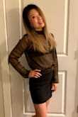 I love this top. I wore to a rave w/ a mini skirt It was so sexy and classy at the same time. - Lina C.