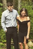 Wore this dress to a friend's wedding and got so many compliments! The only thing I wasn't crazy about the sleeves. They were very tight and it was hard to lift my arms above my elbows. It felt like they were resistance bands holding them down. - Jamie S.