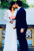 Me and my husband wanted to have a small wedding with just family and close friends. My goal was to find a beautiful wedding dress that is both classy and elegant, but not to over dress. I have always loved lace, and this dress is so beautiful. I would say it runs a bit large at the chest area. Besides that it fits perfectly. I wouldn't trade it for a different one. Thanks Lulus for making it so memorable. <3 - Chanleakna P.