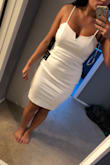 Perfect for my rehearsal dinner and couldn't beat the price. I had to wear a strapless bra with it. - Taylor L.
