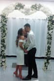 They were very pleasing to my outfit, but the heels are a bit too high for me and became quite uncomfortable after an 1 hour. I had to wear my back up ballet shoes after my courthouse wedding ceremony. - May M.