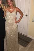 I wore this for New Year's Eve and it was a hit! I do wish it was a little more form-fitting up top, but besides that, I recommend! - Elise B.