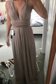 Gorgeous dress. I am going to bring it on my Bahamas vacation in February for when we have a nice dinner. I am also going to save this for future guest weddings! - Elise B.