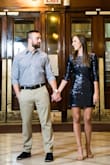 I wore this dress for my engagement pictures. I am obsessed with it! Everyone is always asking me where I bought it! - Karylin C.