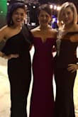 I wore this dress to a Mardi Gras Ball. It fit so perfect. I love the material! Everything about this dress was perfect! - Kelli H.