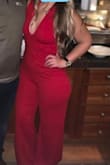 This is absolutely amazing, love the look of it! I'm a curvy lady and it fits so well. I usually have an issue with the bottoms being too tight and the top being huge, but it fits so well. Stretchy enough for my bum and I got a lot of compliments. - Simone M.
