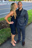 I wore this dress to a semi-formal wedding and got a lot of compliments on it! I'm tempted to order it in another color. It does run a little small. I am normally a size 6/medium, but decided to order a large just in case. It fit perfectly, but was a little tight in the butt area. - Jenna A.