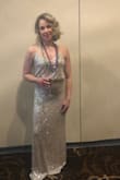 This dress was a little long for my 5'3" frame, but that was minimal to the outstanding compliments I received. I chose this dress for a work conference that had a mardi gra theme. Sparkle and shine with elevated taste. It was very slim especially in the tummy area so if that is an area of concern bring your spanx with you. :) - Samantha C.