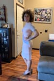 Loved this dress! It was my first time buying a dress online and was suggested to try Lulus. I saw this dress and loved it so checked out all the reviews to get sizing right. It worked! Got my dress right in time for my bridal shower and it was a hit. I've never felt more beautiful in a dress. Thank you Lulus! - Kelly A.