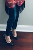 These shoes look like designer shoes for a fraction of the price. The quality is soooo good! Plus they're vegan! Love! - Shelly E.