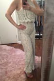 Bought this for my bachelorette, I wasn't sure what size to get because I had never ordered from Lulus but I LOVE it! It fits great, I think true to size. I have a larger chest and a little bigger hips and the medium fits just fine. Length with heels is perfect! - Erin O.