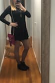 Loved the dress you could dress it up or down! Very comfortable material too. - Kimberly W.