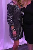 Definitely order at least one size smaller. It is a very cute dress but very large. - Star E.