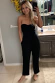 Love this jumpsuit, you can dress up with a high heels or down with a flat sandal, loved so much. - Daniela V.
