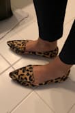 I am really impressed with these flats! It's so hard to find shoes like this that don't dig into your ankle. These shoes have a soft pad built in on the back heel which is so smart. I am a true size 7 and they fit just right. - Carly S.