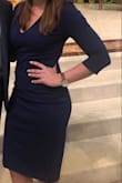 Great dress that I wore for a baptism even though it was snug it was great. Will definitely wear again and again!! Such a great dress that I will have forever. - Laura V.