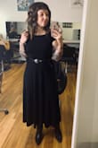 A real winner. Received a ton of compliments from people who have all different sense of style. The small detail of slightly off the shoulder and cut out in the back is just enough to be cute and comfortable without being too much. - Estelle B.