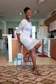 This dress was a must in my collection of dresses to be worn to weddings. - Adnie G.