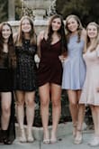 This dress was absolutely gorgeous, although I did find the side of the dress constantly rising up so I would pull it down every 10 minutes or so. All together though, it was a beautiful dress and I enjoyed it a lot. - Samantha