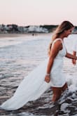 Absolutely adore this dress. I wore it for my bridal shower, and again for 1 year anniversary photos. So flattering! - Hannah J.