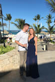 I ordered this dress last minute for a wedding and I loved it. I got so many compliments. If I had the time I would have gotten it altered because it was too long for me even with heels by a couple inches. Overall, super comfortable. It shows a lot of cleavage, but I was not worried about falling out! Highly recommend! - Jennifer P.