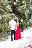 I loved my dress! Got it for engagement photos and they came out perfect. It was long but for what I needed it it turned out perfect. - Esmeralda M.