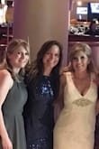 I'm 5'7" and 140lbs., I wore this dress to my friends wedding in Vegas. Fit was perfect, got so many compliments, very comfortable, and had a nice length at the mid thigh. I'm going to be having back surgery soon, so I styled it with a pair of sharp white sneakers, it actually looked really cute (I channeled Sporty Spice.) I tried the medium first, but sent it back in exchange for the large so it wasn't so skin tight. Large was still form fitting. - Sarah J.