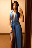 I love this dress!! Wore it for a Gala, Fit awesome. The neck was a little loose, but nothing a safety pin couldn't fix!! Other than that every where else fit great! - Christina R.