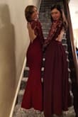 It was a bit long on me. The back of the dress has a metal thing which makes it feel tight, but besides that I felt very beautiful. I would recommend this dress :) - Victoria H.