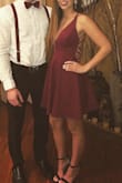 I loved this dress! Very comfortable and classy! - Courtney P.
