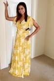 This is a really nice dress, I can't wait to wear it this Summer! I love the fit, material, and flow. My only issue is that I will need to wear wedges with this dress because it is quite long on me. - Sandeep S.