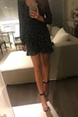 Heel height was a bit higher than what I normally go for but I loved the chic simplicity and wanted something more than black strappy heels to pair with a dress. Surprisingly I made it through an entire night w/o pain which some of my designer shoes can't do! Really happy with this and hope a casual style (lower thicker heel) is offered for day wear! - Christina T.