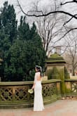 This beautiful dress is a real bang for your buck. The fit is true to size, the material did not look cheap at all, and everyone loved my dress. I got a ton of compliments and questions asking where I got the dress from. It was truly the perfect dress for my small city hall wedding and wedding photos. - SoJung J.