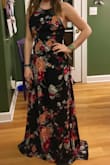 I am going to wear this dress to prom, and it is so so cute. It was a little difficult to zip up, but it totally works. It's also very flattering, and I was afraid at first because I have relatively broad shoulders. It looks really really cute. It's long but that was expected! - Morgan R.