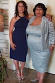 Material is good. Perfect size. Beautiful color. I used with my navy blue color dress. Everybody loves. - Glenda R.