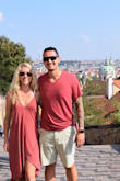 I ordered this dress before my honeymoon to Europe and was so glad I did! The material is super soft and it's flows without making me look frumpy. It is a little bigger then I normally buy dresses for myself but it wasn't a problem, if I order more in other colors (which I probably will) I will order an extra small instead of a small. - McKenzie K.