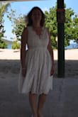 Beautiful dress! We renewed wedding vows on the beach and the dress was perfect, I loved it, as well as my family and friends!
Thank you! - Marie R.