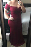 I can not explain how much I absolutely love my recent purchase. The material is great; no need to wear a slip. I'm more of a curvy girl, so it isn't always easy finding a dress that fits like a glove and hits in all the right places. Love the structure of the neckline too, definitely didn't have to wear a bra neither which is always a plus when you're a size 38DD. - Faye E.